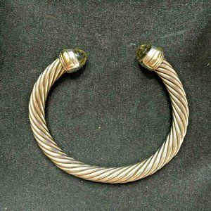 David Yurman Cable Classic Bracelet with 14K Gold
